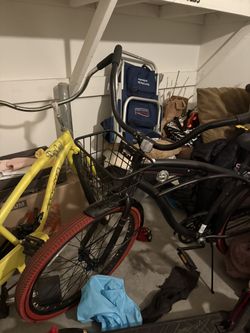 Mens Black Bike