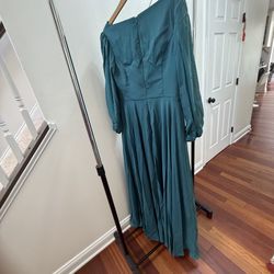 Women Long Chiffon A Formal Wedding Guest Dress 