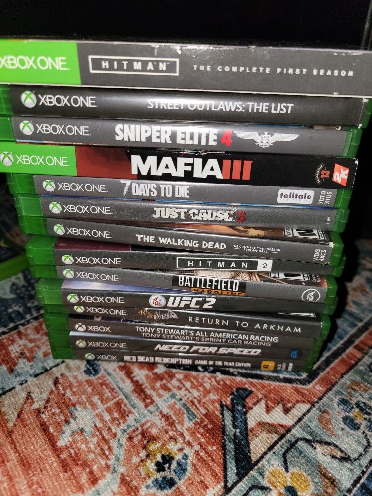 Xbox One, Xbox 360, PS2 Games