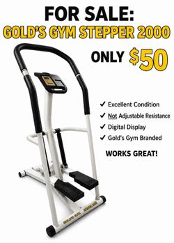 Stair stepper golds gym