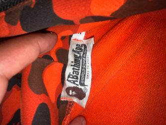 Bape rare hoodie medium
