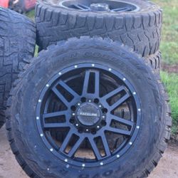 Raceline 8 Lug Rims Set Of 5