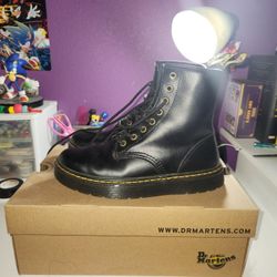  Dr. Martens Black Zavala Women's Combat Boots
