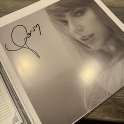 Taylor Swift The Tortured Poets Department Vinyl w/ Signed Insert