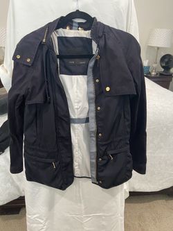 ZARA Women’s Small Black Jacket W/Hood