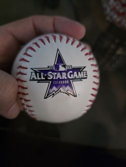 MLB 2021 All Star Game Colorado Rawlings Official Baseball Souvenir