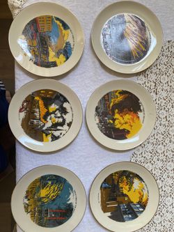 Plates “Great Fires Of The Past”