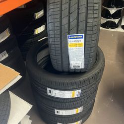255/40/20 New Goodyear Tires 255/40r20 Llantas Nuevas Tesla Tires 