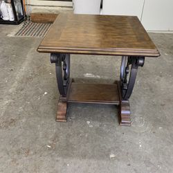 Oak Antique End Table