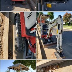 4,000# Mini Excavator - 2017 Takeuchi Tb216