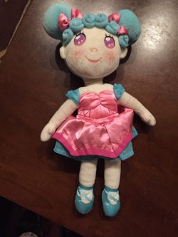Pink blue doll