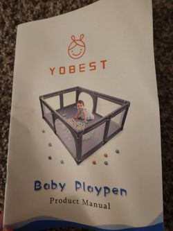 Yobest playpen