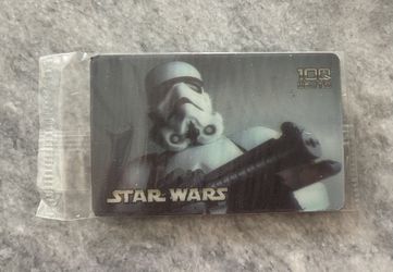 3D STAR WARS Phone Card Sealed