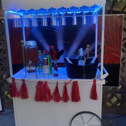 Lemonade Stand,Dj,Candy Cart,Champagne’s Cart,Shot Cart