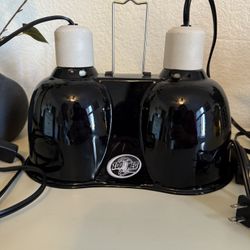 Day Night Reptile Heat Lamp With Bulbs