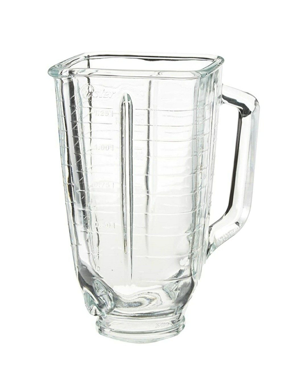 Square blender jar (5 cups), clear