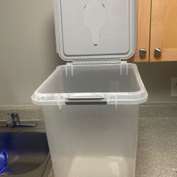 Sturdy Large Storage Bin-#25 Ib Capacity 