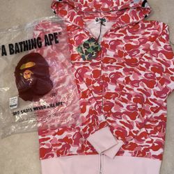 Bape Pink Jacket 