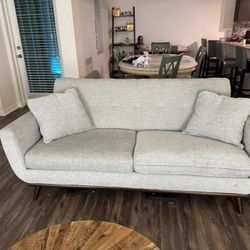 Light Grey Living Room Sofa/ Couch 