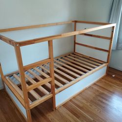 IKEA Kura Reversible Twin Size Bed Frame