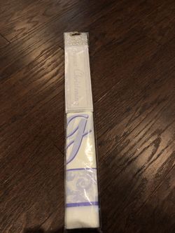 New $5 joyous christening banner