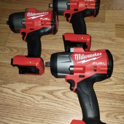 Milwaukee 1/2 Impact Wrench $220 Each 