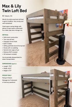 Twin Loft Bed