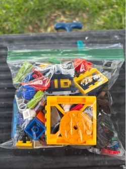 bags chocked full of Legos!