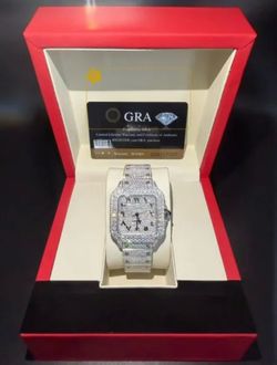 Watch for sale moissanite diamonds