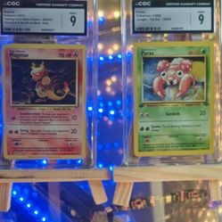 Magmar 006/03 CGC 9 + Paras 59/64 1st Edition  CGC 9