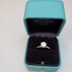 Tiffany & Co Engagement Ring 1.21 Ct Thumbnail