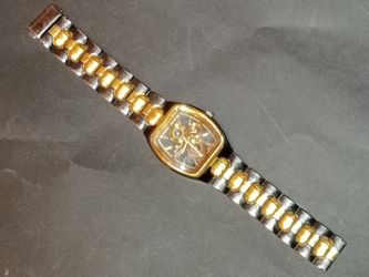 Two-Tone Gold and Silver Wristwatch