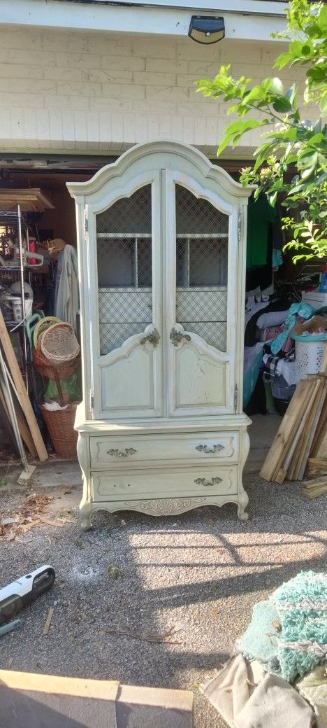 Charming "French Provincial" Style Armoire