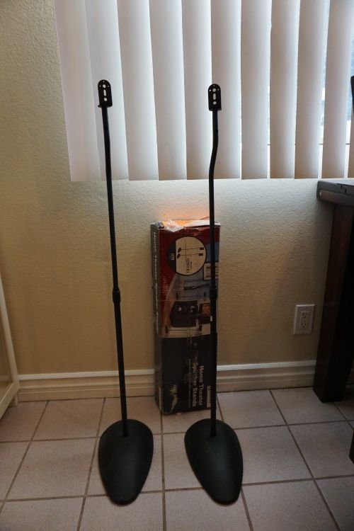 Sanus HTB3-B1 Speaker Stands