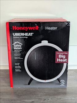 Honeywell UberHeat Ceramic Personal Heater - White, HCE200W