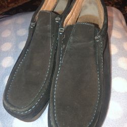 CLARKS Men’s Leather Shacre II Run Oxford Shoes Size 8.5M