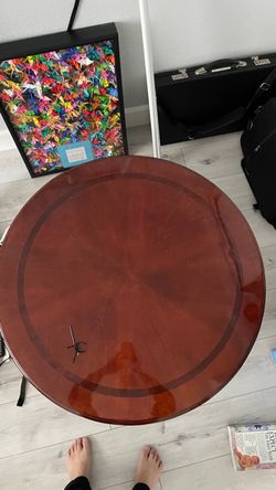 Circular Table 35.5 Diameter 17 Height