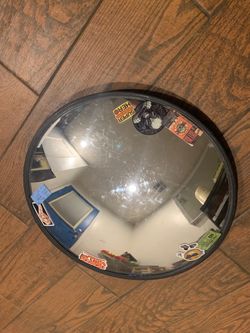 Fish bowl mirror