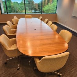 Conference Room Table and Chairs