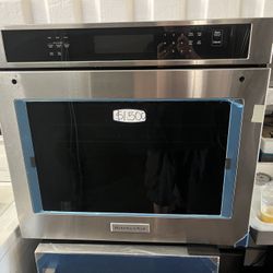 New Open Box Kitchen Aid Stainless Steel Oven