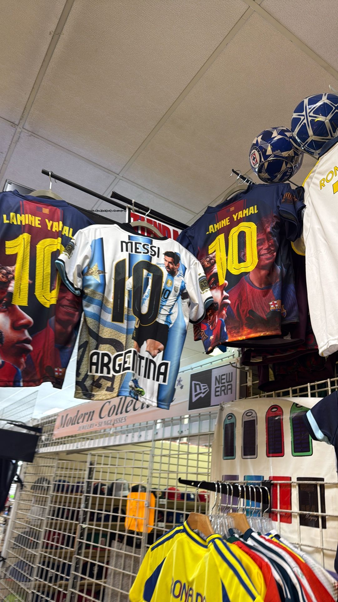 Messi camisetas