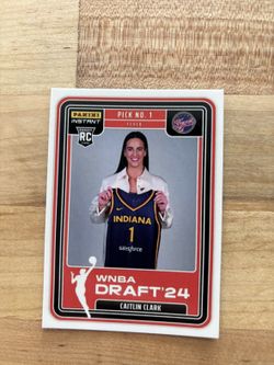 Caitlin Clark 2024 Panini Instant WNBA Draft '24 Rookie Card RC #DN-1