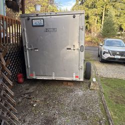 Enclosed Cargo Trailer – EZ Hauler – Clean Title – Ready to Work