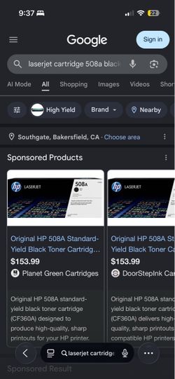 Hp Laser jet toner