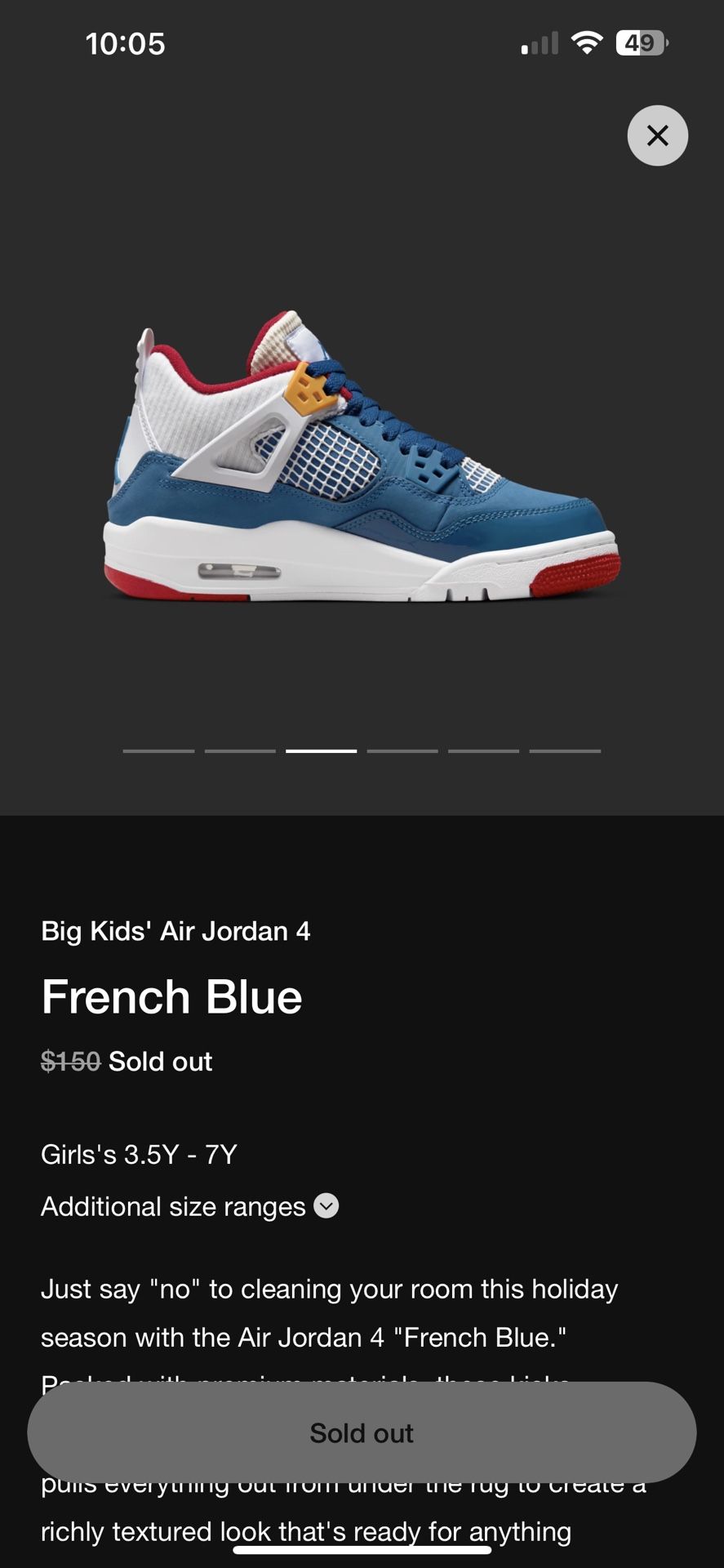 Jordan Retro 4