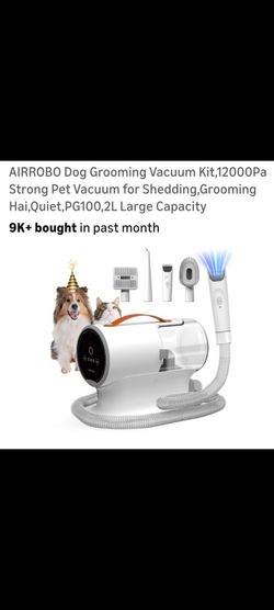 AIRROBO PG100 Pet Grooming Vacuum Kit
