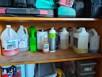 Moving Out Special - Car Detailing Chemicals