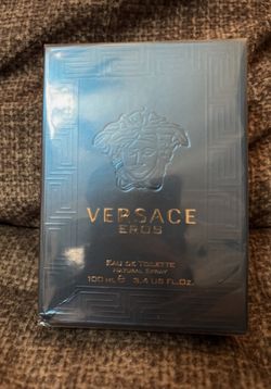 Versace Eros Eau de Parfum Spray 100ML/3.4FL oz Unopened Box Sealed Fragrance