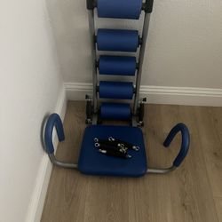 Ab Coach Crunch Machine. Almost New