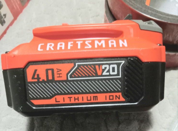 Craftsman 4.0 Lithium Ion Battery